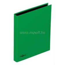 Pagna A4 nyomtatott karton 25mm 4 gyűrű zöld gyűrűs mappa (P2060505) gyűrűskönyv