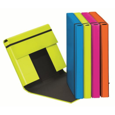 Pagna Gumis mappa, A5, 40 mm, karton, PAGNA Trend, 5 különböző szín (PG2110300) mappa