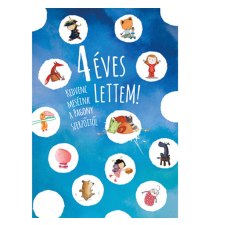 Pagony 4 éves lettem! mesekönyv kreatív és készségfejlesztő