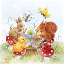  Painting Class papírszalvéta 33x33cm,20db-os konyhai eszköz