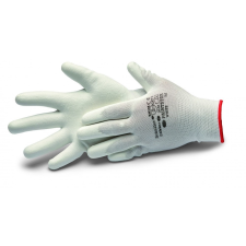PAINTSTAR WHITE XL/10", KESZTYŰ PU BEVONATTAL, FEHÉR, védőkesztyű