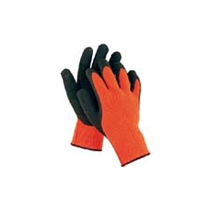  Palawan félig mártott latex védőkesztyű narancs védőkesztyű