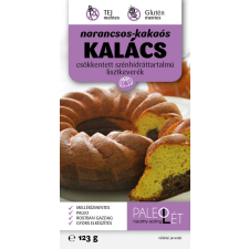 PaleoLét Kakaós-narancsos foszlós kalács 123g pékárú