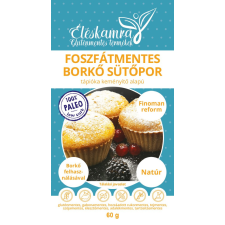 Paleolit Éléskamra Éléskamra Foszfátmentes borkő sütőpor tápióka keményítő alapú 60g (Paleo) reform élelmiszer
