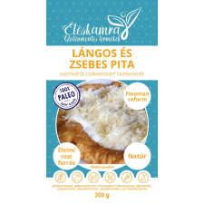 Paleolit Éléskamra Éléskamra Lángos és zsebes pita CH csökkentett lisztkeverék 200g (Paleo) reform élelmiszer