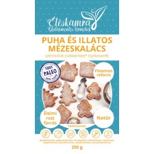Paleolit Éléskamra Puha és illatos mézeskalács CH csökkentett lisztkeverék 200g (Paleo) reform élelmiszer