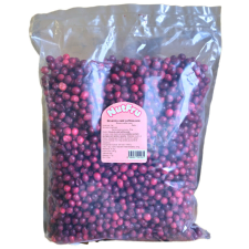 Paleolit Liofilizált vörös áfonya 1kg szemek lédig Cranberries freeze-dried reform élelmiszer