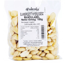  Paleolit Mandulabél blansírozott 100g nyers, egész mag