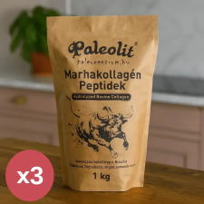 Paleolit Marhakollagén Peptidek – 3 havi csomag (3×1000 g) vitamin és táplálékkiegészítő