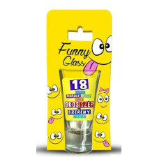 Pálinkás pohár, 18, 20, 30, 40, 50, 60, 70 évembe került ajándéktárgy