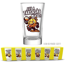  Pálinkás pohár szett, Egy a társaság miatt ajándéktárgy