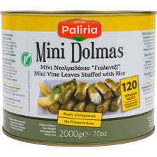 Paliria Palirria mini rizzsel töltött szőlőlevél 2kg konzerv