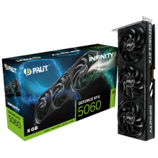 Palit NVIDIA RTX5060 Infinity 3 8GB GDDR7 - NE75060019P1-GB2063S videókártya