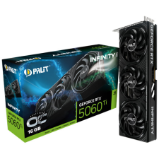  PALIT NVIDIA RTX5060Ti Infinity 3 OC 16GB GDDR7 - NE7506TS19T1-GB2061S videókártya