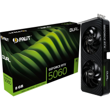 Palit VGA PALIT NVIDIA RTX5060 Dual 8GB GDDR7 - NE75060019P1-GB2063D (NE75060019P1-GB2063D) videókártya