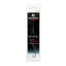 Pallatrax GRIPZ CURVE SHANK HAIR RIGS SIZE 6 15LB BRAID horog