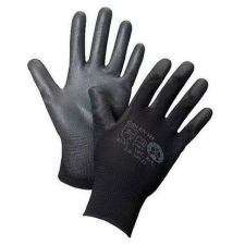 PALM GLOVES Kesztyű Buck fekete PW poliuretán tenyér 08-as M védőkesztyű