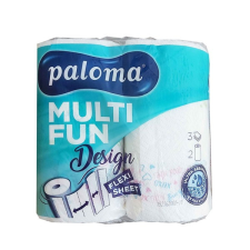 PALOMA KT MULTI FUN 3 rétegű 145lap színes 2 tekercs/csomag papírtörlő higiéniai papíráru