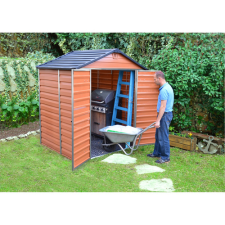  Palram - Canopia Skylight 6x5 barna kerti tároló kerti tárolás