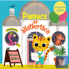  Pamacs az állatkertben - Kihajtható oldalak! gyermek- és ifjúsági könyv