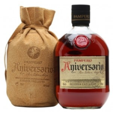  Pampero Aniversario, bőr tasakban 0,7  40% rum