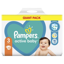 Pampers Active Baby 3 Giant Pack pelenka 6-10kg 90db pelenka