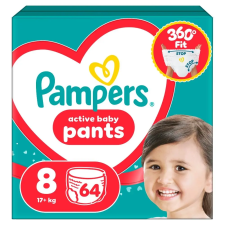 Pampers Active Baby Bugyipelenka 17kg+ XL 8 (64db) pelenka