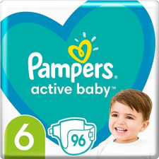 Pampers Active Baby, méret: 6 (96 db) - havi csomag pelenka