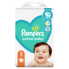 Pampers Active Baby Pelenka, Méret: 3, 152 db, 6kg-10kg pelenka