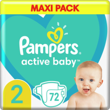 Pampers Active Baby Size 2 eldobható pelenkák 4-8 kg 72 db pelenka