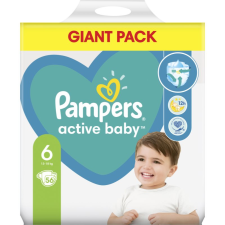 Pampers Active Baby Size 6 eldobható pelenkák 13-18 kg 56 db pelenka