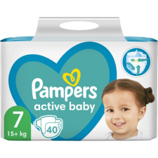 Pampers Active Baby Size 7 eldobható pelenkák 15+ kg 40 db pelenka