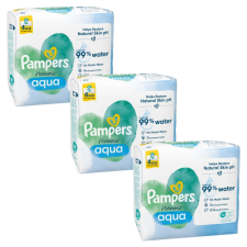 Pampers Harmonie Aqua nedves Törlőkendő 3x192db törlőkendő