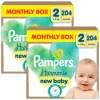 Pampers Harmonie havi Pelenkacsomag 4-8kg Mini 2 (2x204db)