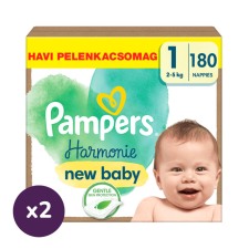 Pampers Harmonie pelenka 1, 2-5 kg, HAVI PELENKACSOMAG 360 db pelenka