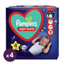 Pampers Night Pants bugyipelenka 4, 9-15 kg HAVI PELENKACSOMAG 100 db pelenka