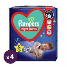 Pampers Night Pants bugyipelenka 5, 12-17 kg HAVI PELENKACSOMAG 88 db pelenka