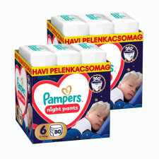 Pampers Night Pants bugyipelenka 6, 15+ kg HAVI PELENKACSOMAG 160 db pelenka