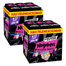 Pampers Ninjamas Pyjama Pants havi Pelenkacsomag 27-43kg XL 8 - Szívecske (108db) pelenka