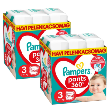 Pampers Pants 2 havi Pelenkacsomag 6-11kg Midi 3 (408db) pelenka