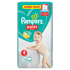 Pampers Pants 4 Jumbo Pack bugyipelenka 9-12 kg - 52 db pelenka