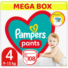 Pampers Pants 4 Megabox bugyipelenka 9-15kg 108db pelenka