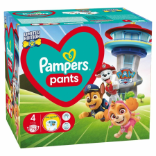 Pampers Pants Pelenkacsomag 9-15kg Maxi 4 (144db) Paw Patrol pelenka