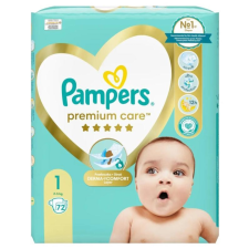  Pampers Premium Care 1 pelenka 2-5kg 72db pelenka