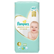  Pampers Premium Care 4 pelenka 9-14kg 52db pelenka