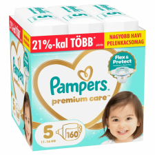 Pampers Premium Care Havi Pelenkacsomag 11-16kg Junior 5 (160db) pelenka