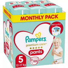 Pampers Premium Care Pants havi Pelenkacsomag 12-17kg Junior 5 (102db) pelenka