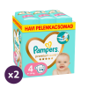 Pampers Premium Care pelenka, Maxi 4, 9-14 kg, HAVI PELENKACSOMAG 1+1, 348 db