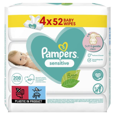 Pampers Sensitive 4× 52 db törlőkendő
