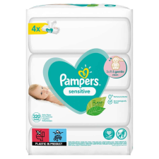 Pampers Sensitive nedves Törlőkendő 4x80db törlőkendő